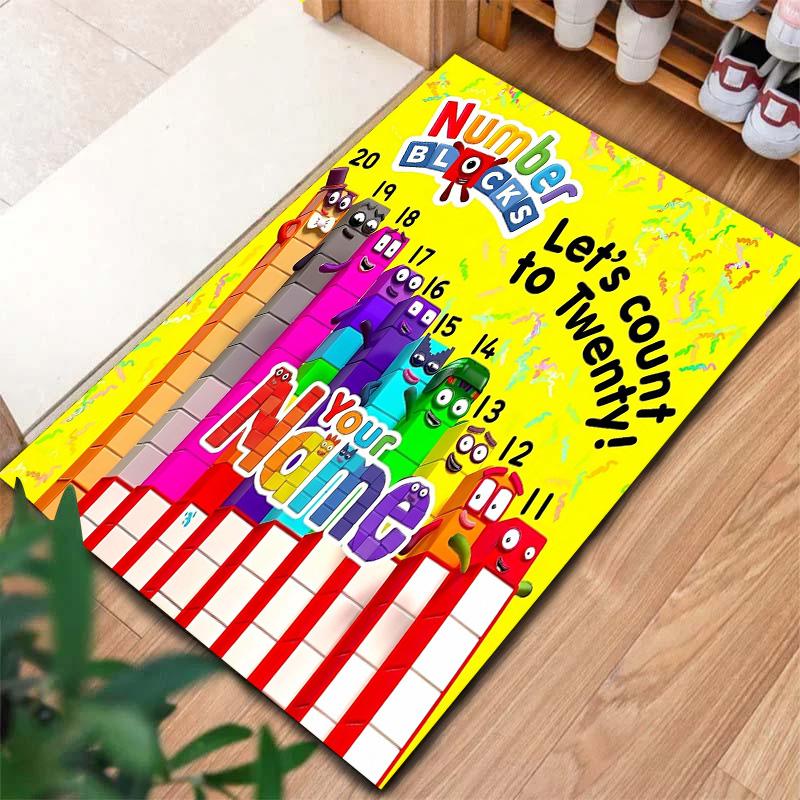 Wolken Individueller Name Teppich Teppich Für Wohnzimmer Schlafzimmer Haus Sofa Dekoration Kinder Spielen Rutschfeste Bodenmatte