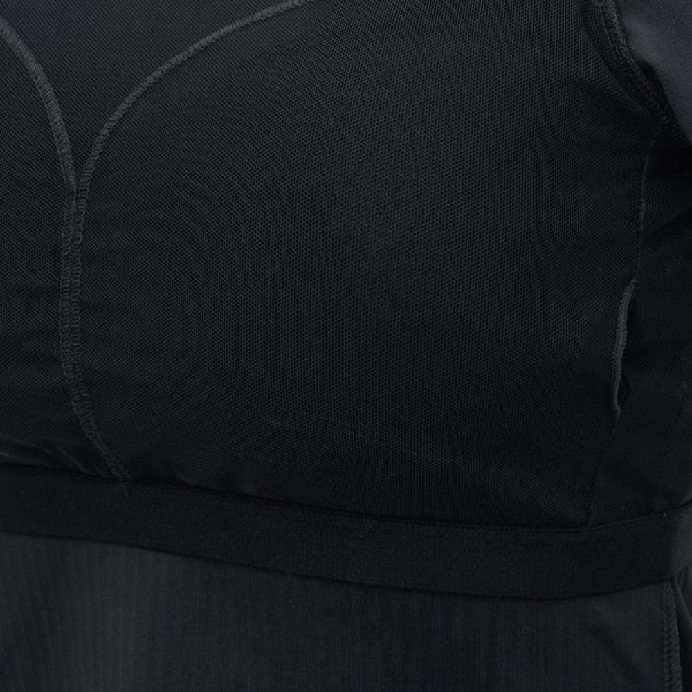 Fila BuilT In Cap coolIng Ribbed Crop T shirT