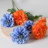 Yousheng Kunstmatige Geraniumbloemen UV-bestendig Nep Zijde Geranium Bloemenboeket met 3 Bloemhoofden voor Huis Keuken Tuin Tafeldecoratie