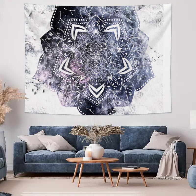 Mandala Pattern Hanging Cloth  Decorative Wall Tapestry