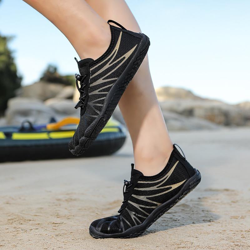 Wading shoes Non-slip quick-drying men's and women's fitness hiking rock climbing fishing beach shoes outdoor soft-soled camping creek shoes