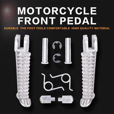 Front Footrests Foot Peg Rests For Yamaha YZF1000 R1 YZF600 R6 YZF R1 R6 R6S1998-2012 1999-2012 2003-2008 Motorcycle