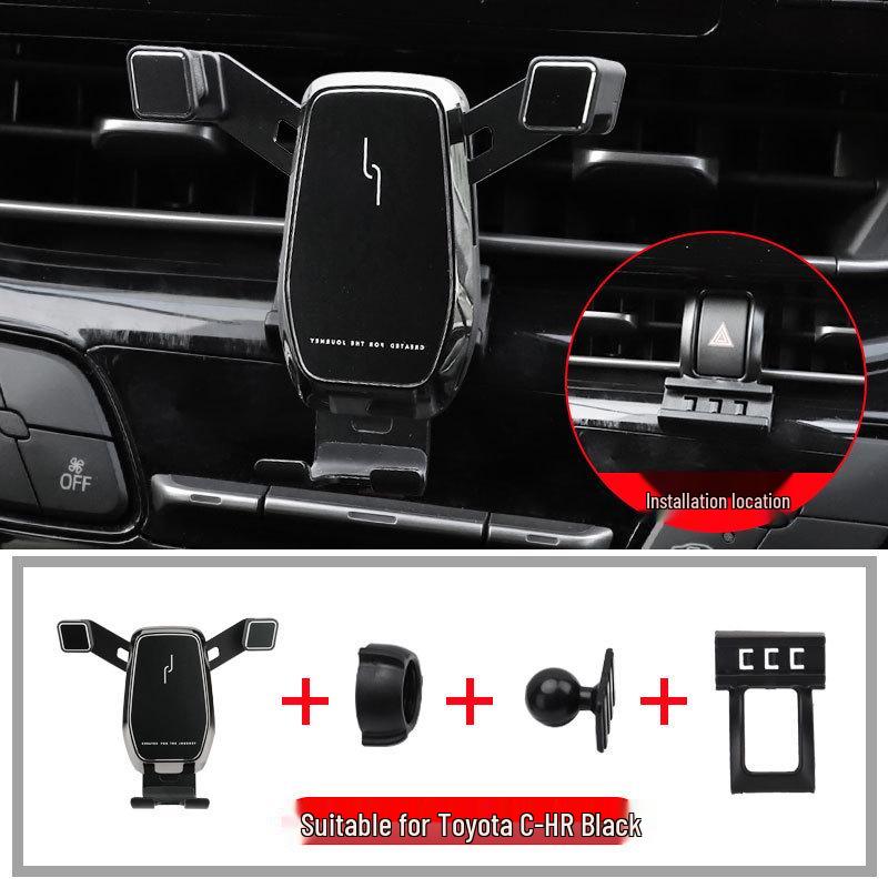 Wireless Charging Phone Holder for Corolla/Levin/CHR/Ize