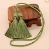 2-10Pcs 54cm Long Rope Double Fringe Trim Tassels Handmade Silk Bookmark Tassel For Curtain Decoration DIY Craft Sewing Supplies