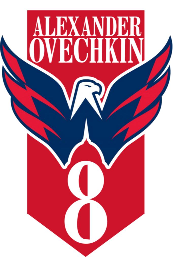 Metal Wall Art Hockey Ovechkin Sports Decor Gym Man Cave Gift