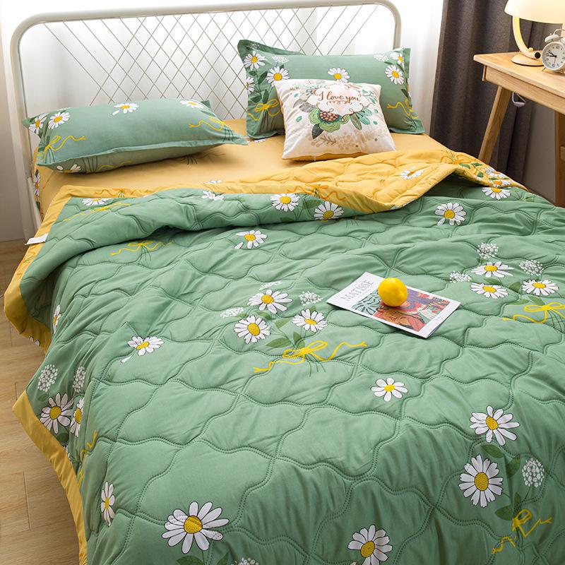 

Нова літня охолоджувальна ковдра 2024 року, яку можна прати в пральній машині – не з бавовни, один розмір 180x200cm Double - Machine Washable Cotton