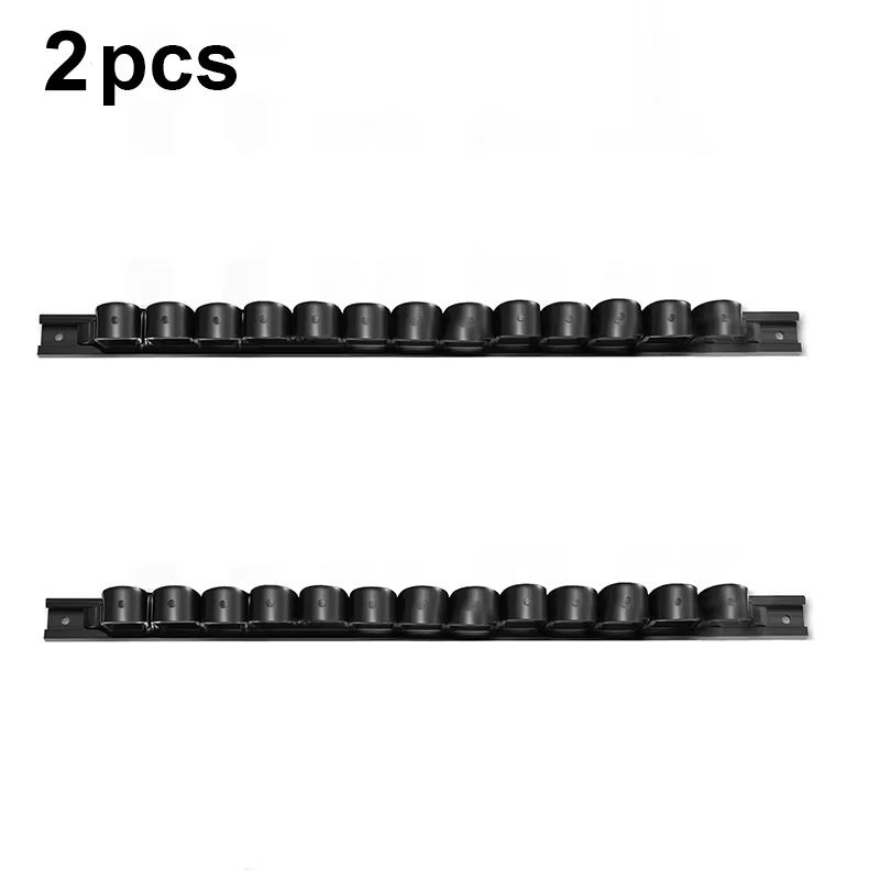 1/2PCS Wall Mount Screwdriver Plier Storage Hammer/pliers/screwdriver Manual Tools Integrated Storage Base Stand Plastic Rail