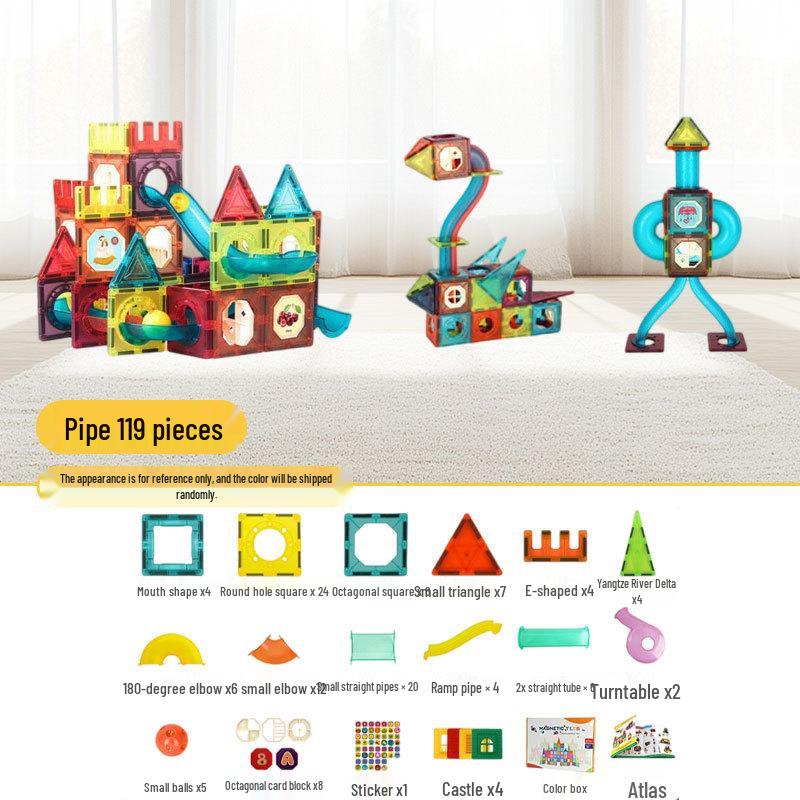 Magnetic Tiles: Educational Building Blocks for Kids – Puzzle Toys for Boys & Girls