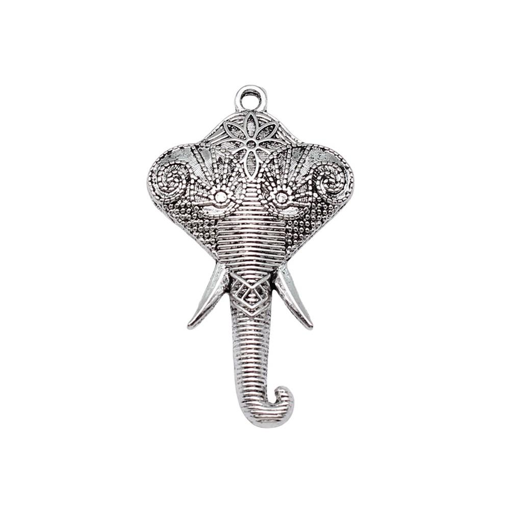 Charms Small Elephant Pendants Kids' Jewelry Materials QC115