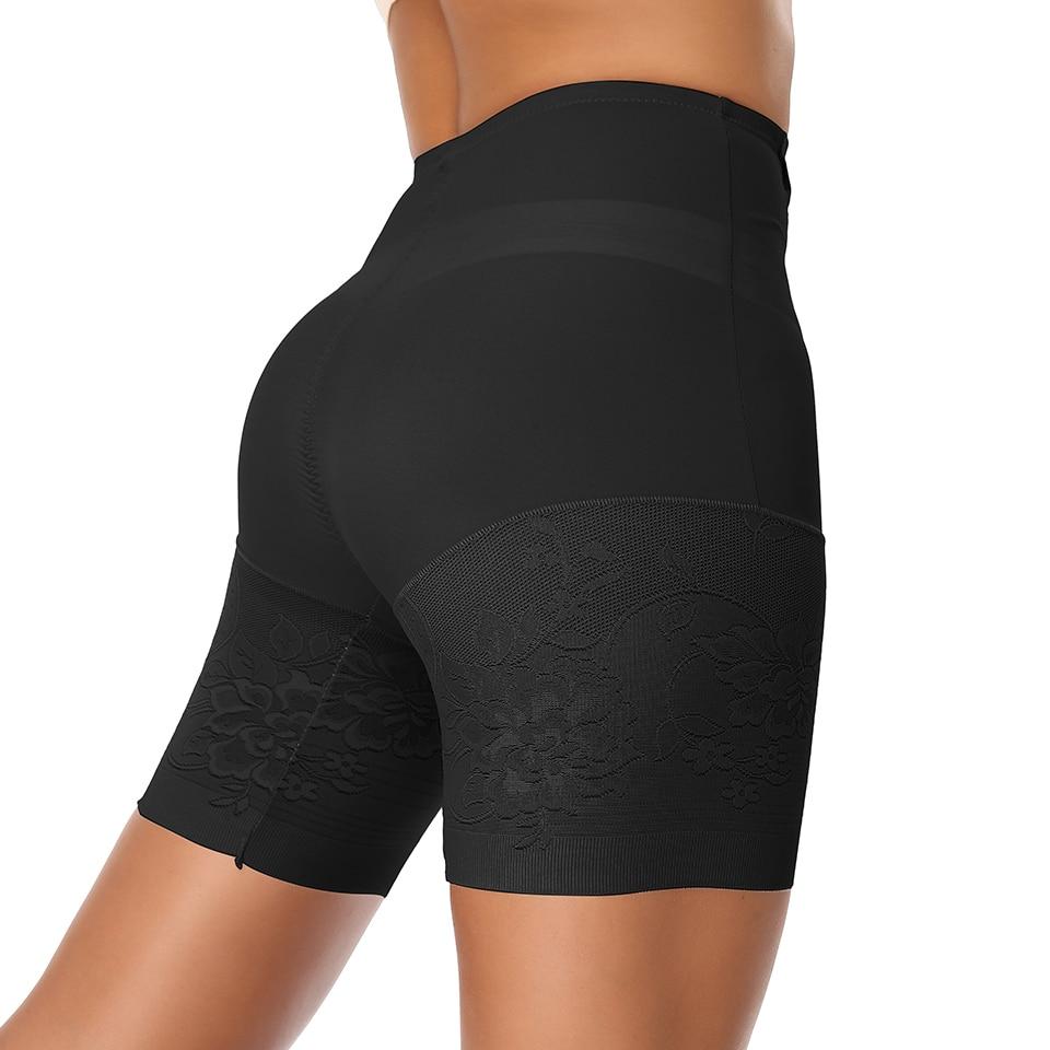 Pantaloncini modellanti in va alta, biancheria intima senza cucure