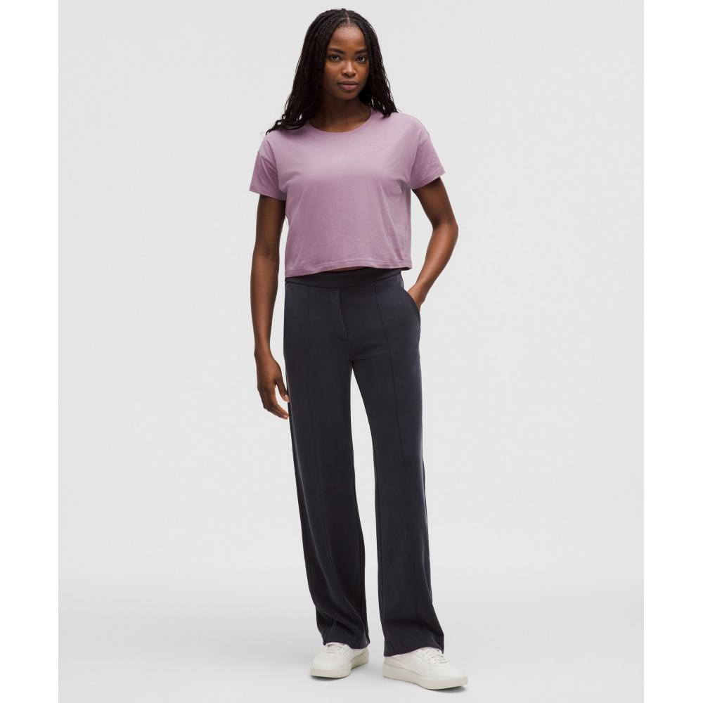 Lululemon Tričko CaTes Lavender Lux