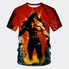 Bandai Anime Demon Slayer Tshirt Nezuko Kamado 3D Print Mens T Shirt Casual Streetwear Anime Fans Bandai Cosplay Tshirt