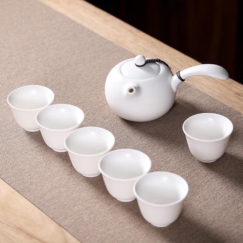 

Wushiyuan Dingyao Side Handle Teapot Tea Set