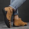 Fashion Men's Outdoor Sports Hiking Hiking Cycling Anti Slip Wear-resistant Boots Fashionable, Comfortable and Versatile Chelsea Boots