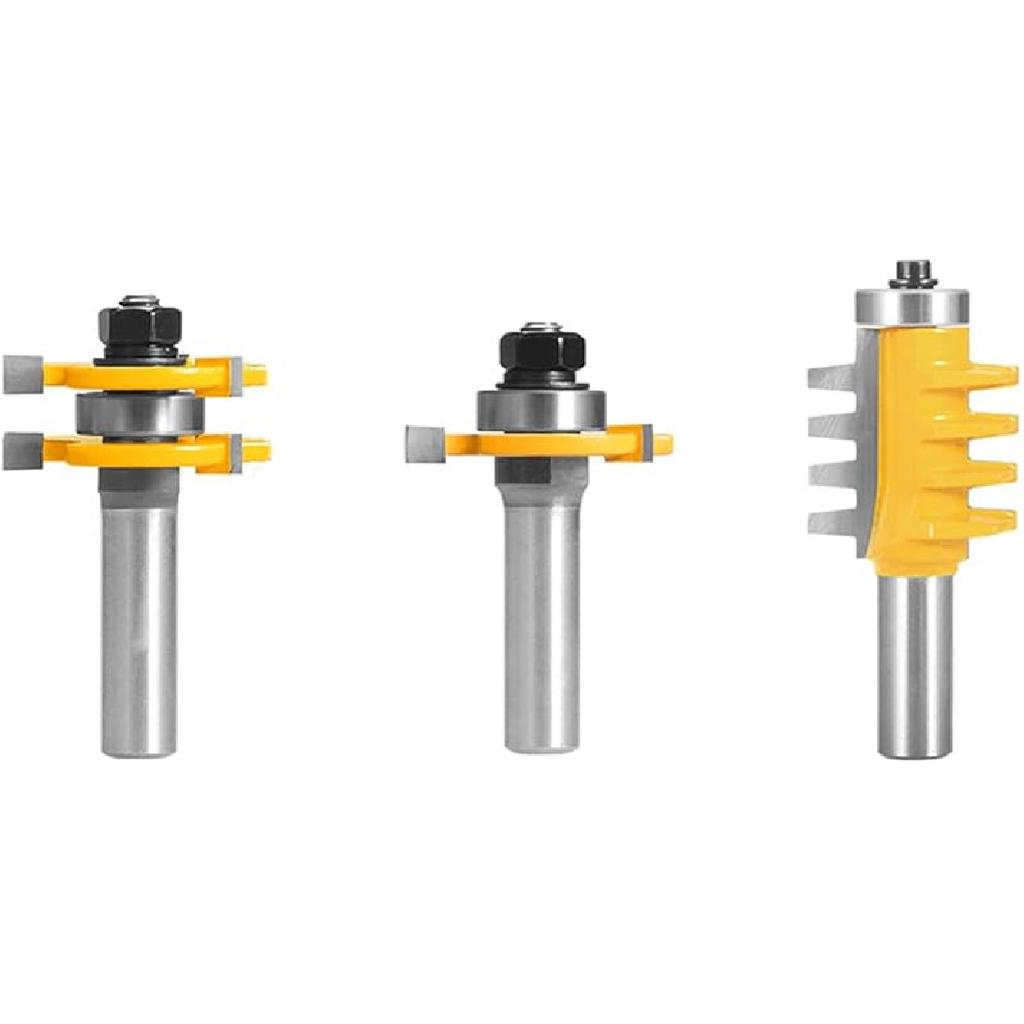 Grooving Milling Tool 1 4 Shank Alloy 3x High Abrasion Resistance Professional Cutter Tools