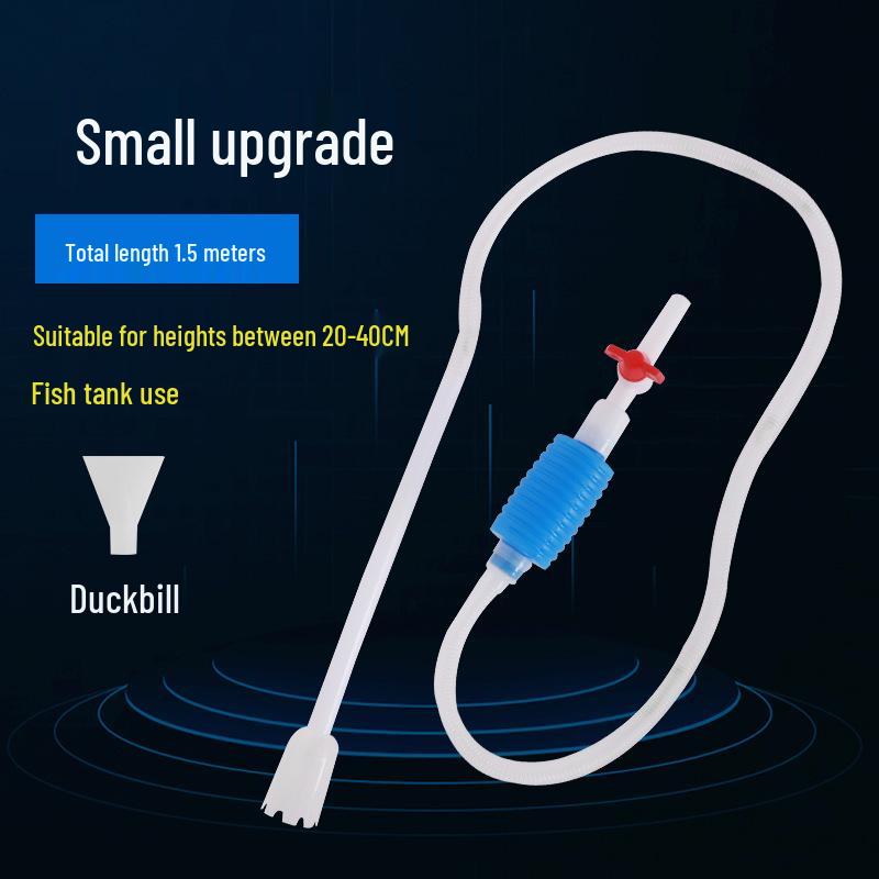 Automatic Fish Tank Water Changer & Cleaner with Siphon Tube for Small Tanks