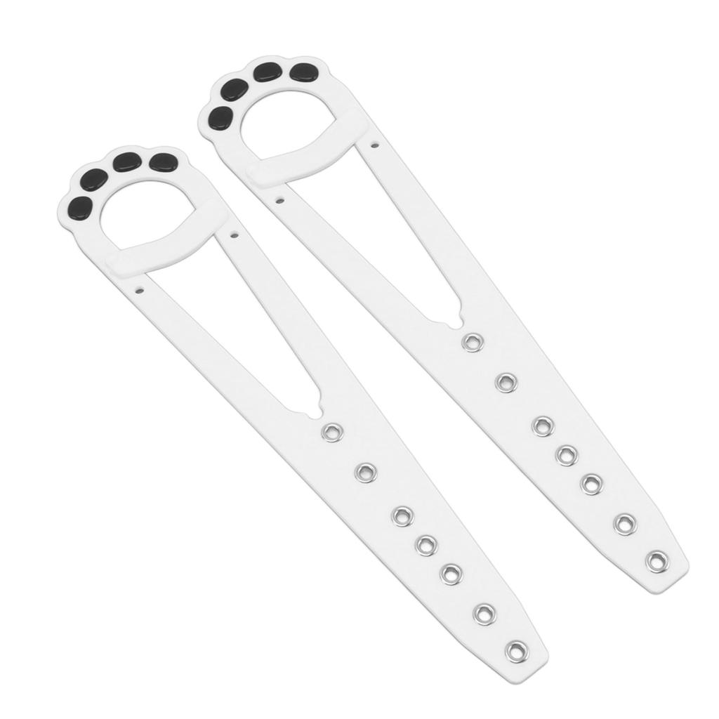 2pcs Cat Door Holder Latch Adjustable Cat Door Holder Latch Cat Door Stopper Keep Dogs Out White