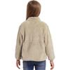 Kids Casual Outerwear Long Sleeve Stand Collar Soft Plush Zipper Closure Pockets Side Warm Jacket