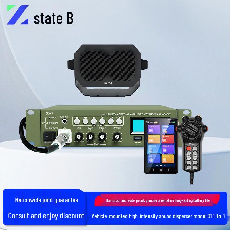Zhou Yi Multifunction Portable Megaphone & Sound Disperser