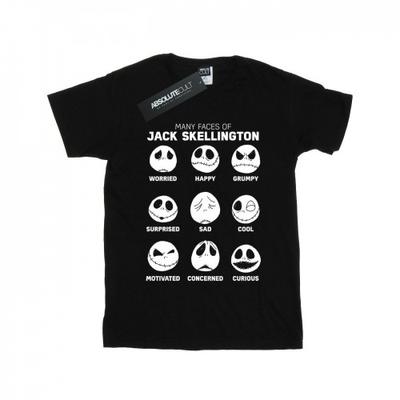 Boys Nightmare Before Christmas The Many Faces Of Jack T-Shirt