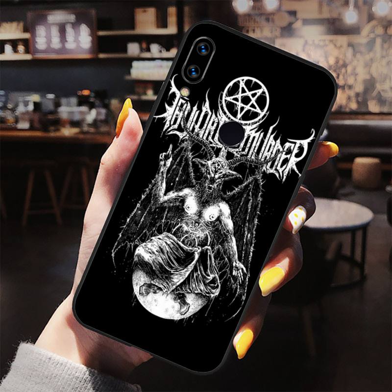 

Чехол для телефона Behemoth Rock Band для Xiaomi Redmi 4x5 plus 6A 7 7A 8 mi8 8lite 9 note 4 5 7 8 pro Redmi 5