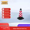 Rubber Reflective Square Traffic Cone