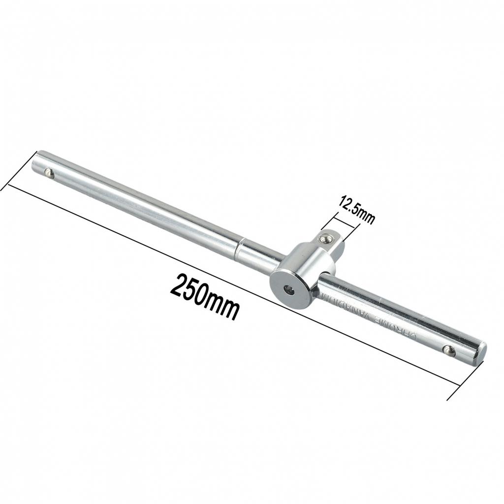 Sliding Rod Chrome Vanadium Steel Extension Silver