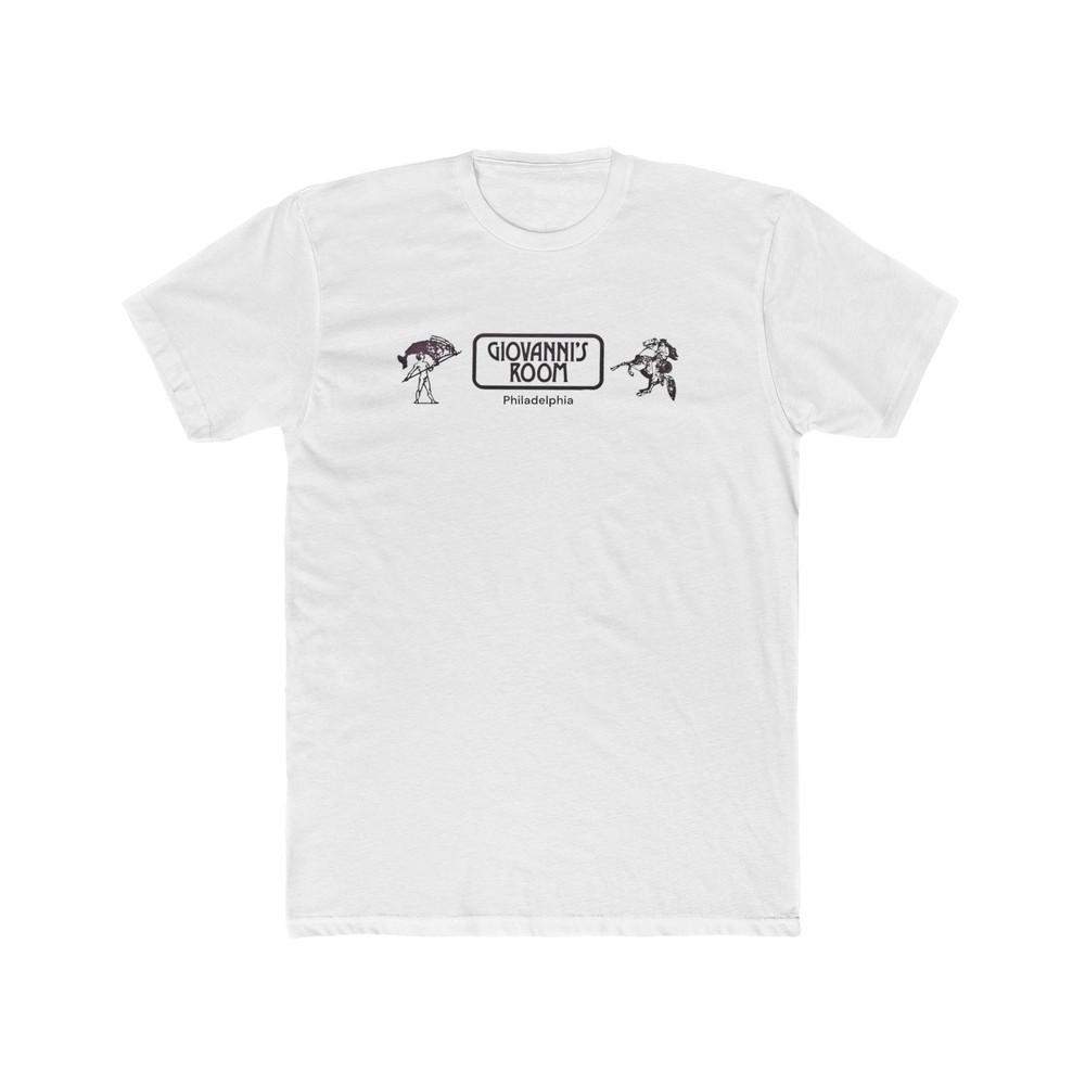 GIOVANNI#039;S ROOM gay bookstore Men#039;s Cotton Crew Tee philadelphia Pennsylvania Unisex T-Shirt