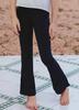 Cross-Border Girls' High Waist Flared Yoga & Sports Fitness Pants