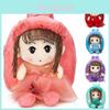 Princess Series Plush Girl Backpack With Breathable Nylon And Adjustable Straps For Toddlers And Preschoolers
