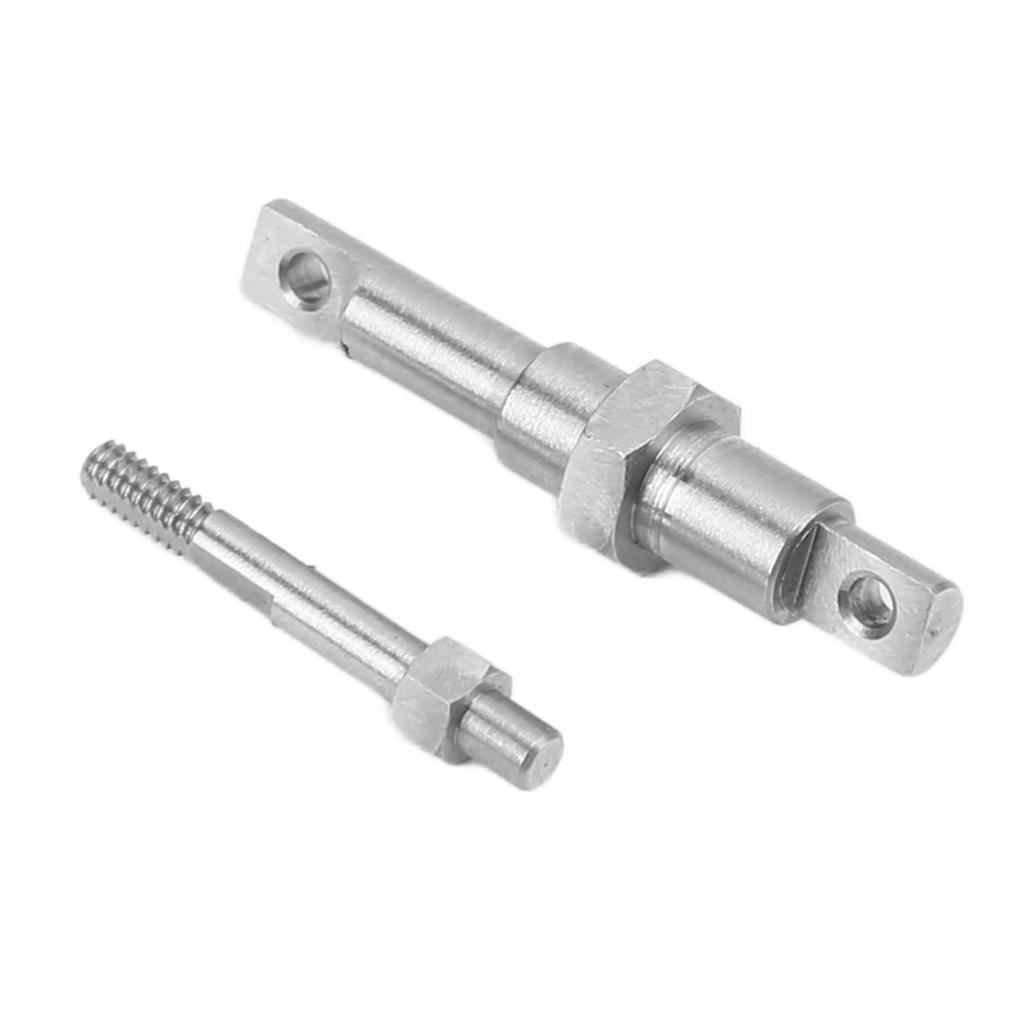 RC Car Gearbox Transmission Straight Shaft for AXIAL SCX24 1 24 AXI90081 AXI00001 AXI00002 RC Model Car