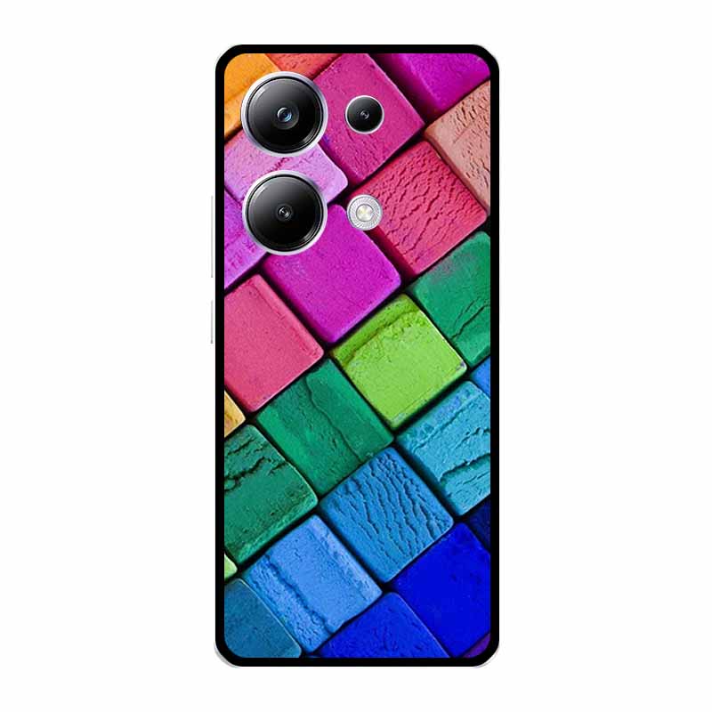For Redmi Note 13 Pro 5G Cases Note 13 5G 4G Fashion Cool Soft TPU Silicone Phone Covers for Xiaomi Redmi Note 13R Pro 5G Note13