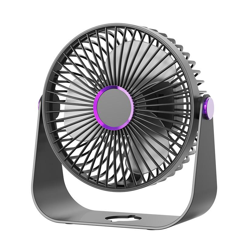 

Portable USB Rechargeable Mini Fan with Light - Clip-On for Office, Dorm, or Outdoor Use Fan