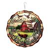 Dragonfly Wind Spinner Bird Kinetic Spinner Hanging Animated Wind Spinner with 3D Animation Effect for Outdoor Yard Garden Decoration