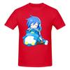 Divertente Vocaloid Kaito Unisex T-shirt Stampata T-shirt Unisex Design della Città