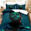 3D-Druck XO The Weeknd Bettwäsche-Set Für Schlafzimmer Weiche Moderne Bettbezüge Bequeme Kinder-Bettbezüge Steppdeckenbezug Und Kissenbezug