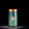 Enamel Color Porcelain Tea Canister Sealed Ceramic General Jar Storage Jars Desk Decoration Tea Cans Candy Pots Tea Caddy