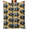 KuneKune pig Throw Blanket Thin for sofa heavy to sleep cosplay anime Blankets