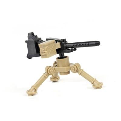 Military Plastic Weapons Mortar M2 Heavy Machine Gun MK19 Grenade SWAT Pack City Bricks Minifigurine Building Block Children Toy