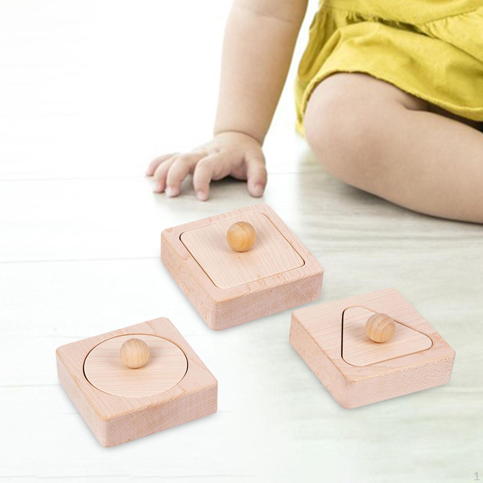 Wooden Shape Peg Puzzle Geometric Shapes Teaching Aids Early Learning Educational Fine