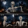 Halloween Half-Lichaam Skelet Tuindecoratie - Spookachtig Gazonornament