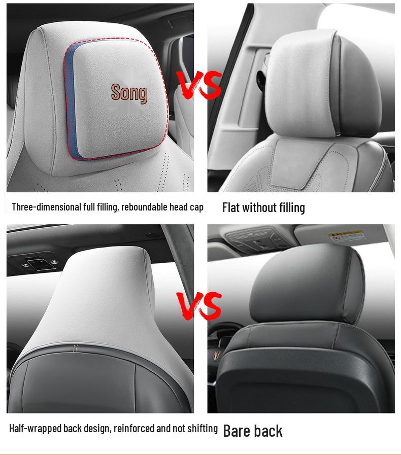 BYD Song Pro Champion Edition Seat Cover: Fits 23 Models, All-Season, Half-Pack Cushion