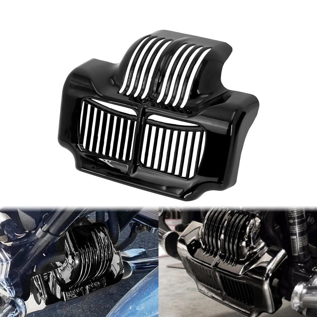 Motorcycle ABS Stock Oil Cooler Cover For Harley Touring Electra Road Glide Road King FLHR CVO Street Glide FLHXS FLRT 2011-2015