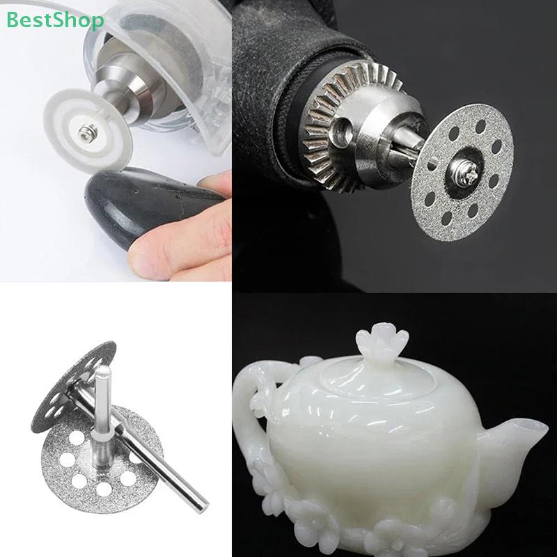 1Set Diamond Cutting Disc Electro-grinding Small Slice Saw Blades For Metal Cutting Rotary Tool Electric Grinder Parts
