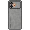 Compatible with Honor 600 Vitality Edition: Lambskin Solid Color Drop-Proof Phone Case
