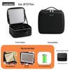 LED Mirror Makeup Bag: Spacious Handbag for Skincare & Cosmetics Storage