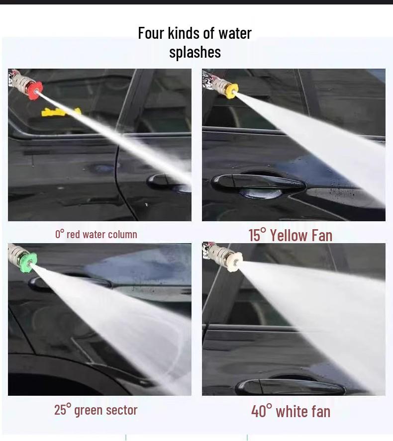 Multi-Functional 4000PSI High-Pressure Car Wash Water Gun