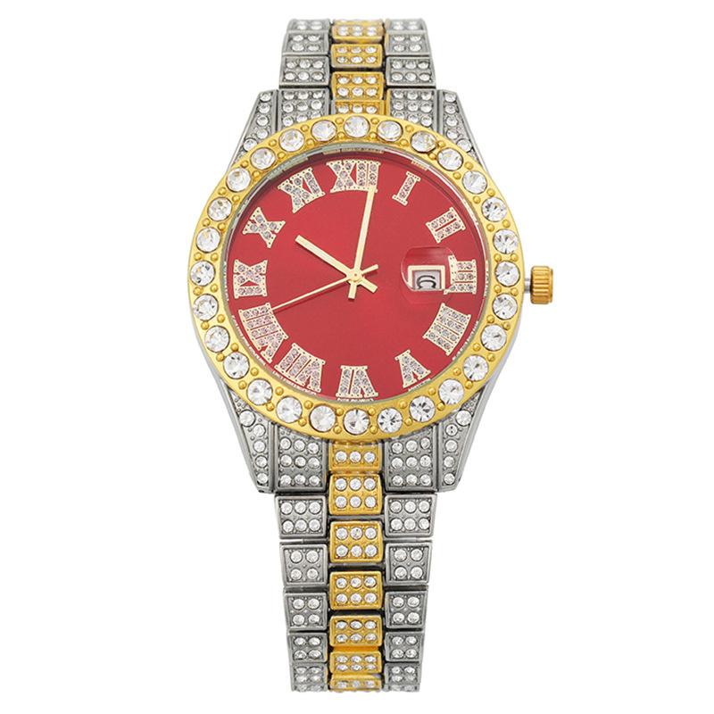 Fashion Roman-style Ladies' Watch with Date Display Quartz Watch Analogue Watch Ladies' Wristwatch Student Watch