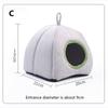 Small Animal Cage Bed Hammock Soft Cotton Wool Hanging House Hamster Pet Guinea Pig Cage Pet Products