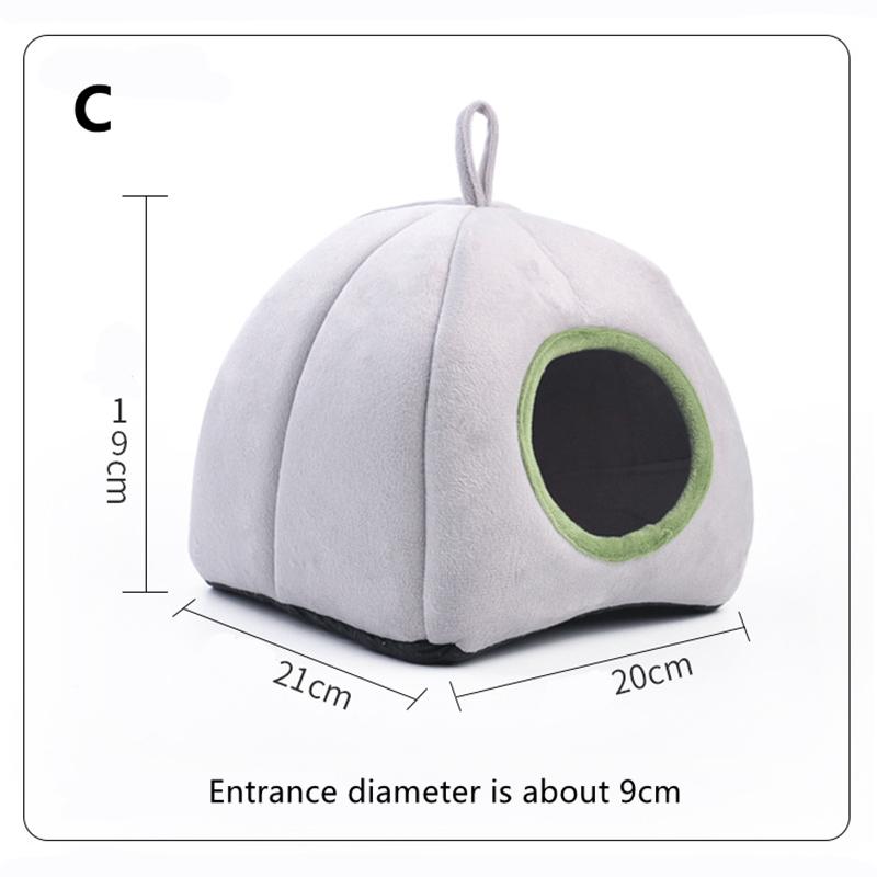 Small Animal Cage Bed Hammock Soft Cotton Wool Hanging House Hamster Pet Guinea Pig Cage Pet Products